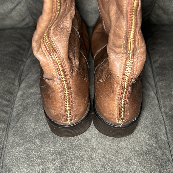 🌻 Brown Pascal Boots 🛍️ Size 9.5 👢 Preloved - Picture 10 of 12